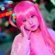 E-AE3560 80CM LONG STRAIGHT WIGS COSPLAY FAKE HAIR E-AE3560 80CM LONG STRAIGHT WIGS COSPLAY FAKE HAIR