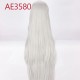 E-AE3580 100CM SILVER WHITE LONG STRAIGHT WIGS SESSHOMARU COSPLAY FAKE HAIR INUYASHA E-AE3580 100CM SILVER WHITE LONG STRAIGHT WIGS SESSHOMARU COSPLAY FAKE HAIR INUYASHA