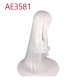 E-AE3581 100CM WHITE LONG STRAIGHT WIGS INUYASHA COSPLAY FAKE HAIR WITH WHITE CATEARS E-AE3581 100CM WHITE LONG STRAIGHT WIGS INUYASHA COSPLAY FAKE HAIR WITH WHITE CATEARS
