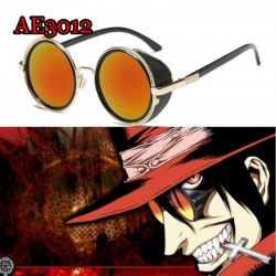 E-AE3012 HELLSING Anime Alucard Vampire Hunter Tailored Cosplay Glasses Sunglasses 