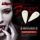 E-AE3109 Horrific Fun Clown Dress Vampire Teeth Halloween Party Dentures Props Zombie Devil Fangs Tooth With Dental Gum