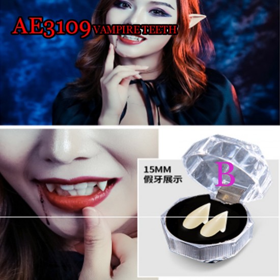 E-AE3109 Horrific Fun Clown Dress Vampire Teeth Halloween Party Dentures Props Zombie Devil Fangs Tooth With Dental Gum E-AE3109 Horrific Fun Clown Dress Vampire Teeth Halloween Party Dentures Props Zombie Devil Fangs Tooth With Dental Gum