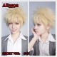 E-AE3592 MY HERO ACADEMIA BAKUGOU KATSUKI COSPLAY ANMIE SHORT WIG COLORFUL FAKE HAIR 35CM