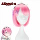 E-AE3596-2 30cm SHORT WIGS LIFE IN A DIFFERENT WORLD FROM ZERO (with the flower hairpin accessory) E-AE3596-2 30cm SHORT WIGS LIFE IN A DIFFERENT WORLD FROM ZERO (with the flower hairpin accessory)