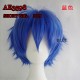 E-AE3598 MULTI USE COSPLAY ANMIE SHORT WIG 30CM