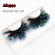 E-AE4399 COSPLAY COLORFUL FEATHER FAKE EYELASH