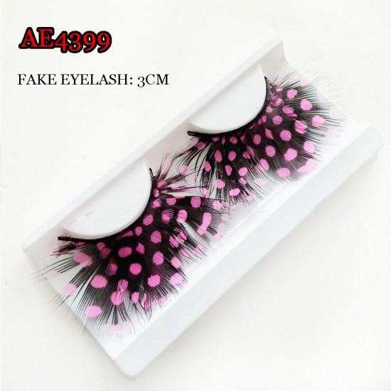 E-AE4399 COSPLAY COLORFUL FEATHER FAKE EYELASH E-AE4399 COSPLAY COLORFUL FEATHER FAKE EYELASH
