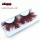 E-AE4399 COSPLAY COLORFUL FEATHER FAKE EYELASH