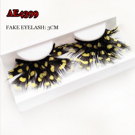 E-AE4399 COSPLAY COLORFUL FEATHER FAKE EYELASH E-AE4399 COSPLAY COLORFUL FEATHER FAKE EYELASH