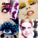E-AE4399 COSPLAY COLORFUL FEATHER FAKE EYELASH E-AE4399 COSPLAY COLORFUL FEATHER FAKE EYELASH