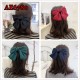 E-AE6780 19CM LOLITA STYLE BIG BOW HAIRPIN