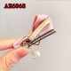E-AE6868 2PIECES/PACK LOLITA BOW WITH PANDENT HAIRPIN E-AE6868 2PIECES/PACK LOLITA BOW WITH PANDENT HAIRPIN