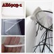 E-AE6903 75CM LONG 2-LAYOUT WEDDING HAIRVEIL E-AE6903 75CM LONG 2-LAYOUT WEDDING HAIRVEIL