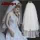 E-AE6903 75CM LONG 2-LAYOUT WEDDING HAIRVEIL E-AE6903 75CM LONG 2-LAYOUT WEDDING HAIRVEIL