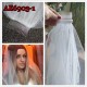 E-AE6903 75CM LONG 2-LAYOUT WEDDING HAIRVEIL