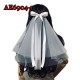 E-AE6904 45CM SIMPLE RIBBON 2-LAYOUT WEDDING HAIRVEIL E-AE6904 45CM SIMPLE RIBBON 2-LAYOUT WEDDING HAIRVEIL