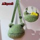 E-AE9018 FROG PLUSH ONE SHOULDER BAG