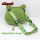 E-AE9018 FROG PLUSH ONE SHOULDER BAG E-AE9018 FROG PLUSH ONE SHOULDER BAG