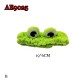 E-AE9025 2PIECES/PACK FANCY GREEN FROG HEAD HAIRPIN AND HAIRBAND E-AE9025 2PIECES/PACK FANCY GREEN FROG HEAD HAIRPIN AND HAIRBAND