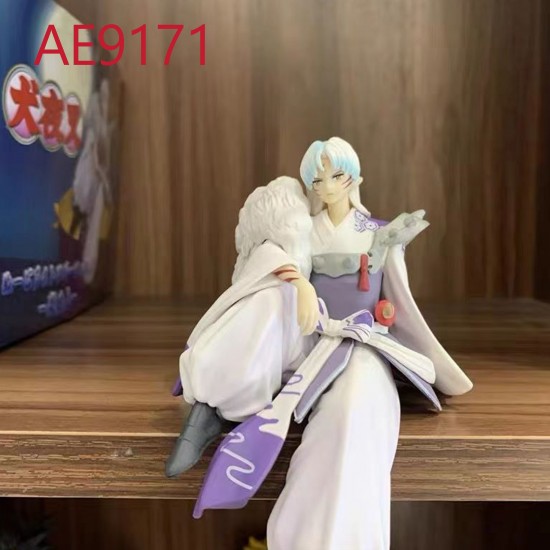 E-AE9171 14CM INUYASHA SESSHOUMARU SITTING ANIME ACTION FIGURE CAKE TOPPERS E-AE9171 14CM INUYASHA SESSHOUMARU SITTING ANIME ACTION FIGURE CAKE TOPPERS