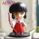 E-AE9174 6PCS SET 9CM INUYASHA WITH FRIENDS ANIME ACTION FIGURE CAKE TOPPERS