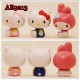 E-AE9213 HELLO KITTY AND MELODY ANIME ACTION FIGURE/CAKE TOPPERS