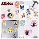 E-AE9601 50PCS/PACK SAILOR MOON ANIME PVC MIX STICKERS