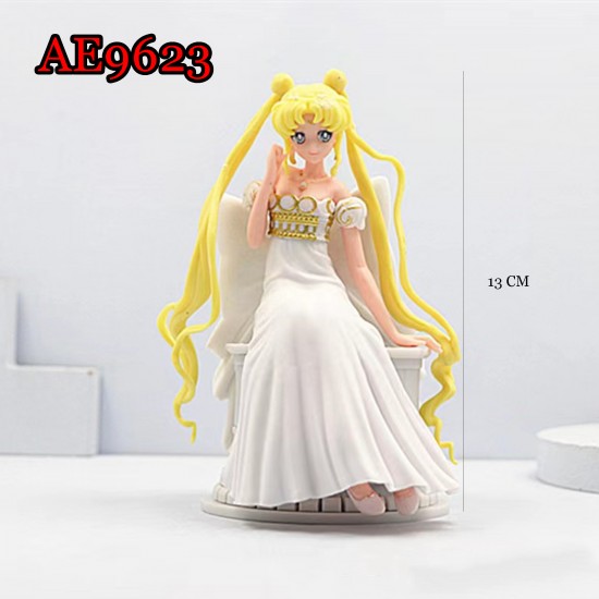 E-AE9623 13CM SAILOR MOON WEDDING DREEE SITTING ANIME ACTION FIGURE CAKE TOPPERS E-AE9623 13CM SAILOR MOON WEDDING DREEE SITTING ANIME ACTION FIGURE CAKE TOPPERS