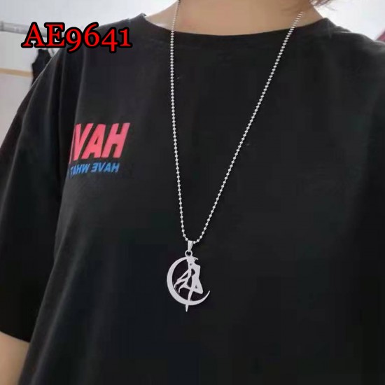E-AE9641 SAILOR MOON ALLOY NECKLACE CHOCKER E-AE9641 SAILOR MOON ALLOY NECKLACE CHOCKER