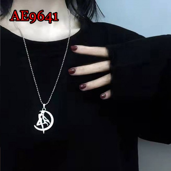 E-AE9641 SAILOR MOON ALLOY NECKLACE CHOCKER 