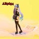 E-AE9654 17CM HATSUNE MIKU GOTH LOLITA BLACK ANIME ACTION FIGURE CAKE TOPPERS