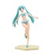 E-AE9657 24CM HATSUNE MIKU SWIMMING SUIT ANIME ACTION FIGURE CAKE TOPPERS