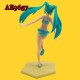 E-AE9657 24CM HATSUNE MIKU SWIMMING SUIT ANIME ACTION FIGURE CAKE TOPPERS