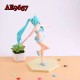 E-AE9657 24CM HATSUNE MIKU SWIMMING SUIT ANIME ACTION FIGURE CAKE TOPPERS