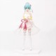 E-AE9658 25CM HATSUNE MIKU SHORT WHITE WEDDING DRESS ANIME ACTION FIGURE CAKE TOPPERS