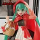 E-AE9662 18CM HATSUNE MIKU LITTLE RED RIDING HOOD ANIME ACTION FIGURE CAKE TOPPERS