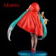 E-AE9662 18CM HATSUNE MIKU LITTLE RED RIDING HOOD ANIME ACTION FIGURE CAKE TOPPERS