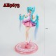 E-AE9673 18CM HATSUNE MIKU WITH LONG HAIR ACTION FIGURE CAKE TOPPERS