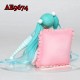 E-AE9674 12CM HATSUNE MIKU WITH PARAJAM SITTING ACTION FIGURE CAKE TOPPERS