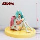 E-AE9674 12CM HATSUNE MIKU WITH PARAJAM SITTING ACTION FIGURE CAKE TOPPERS