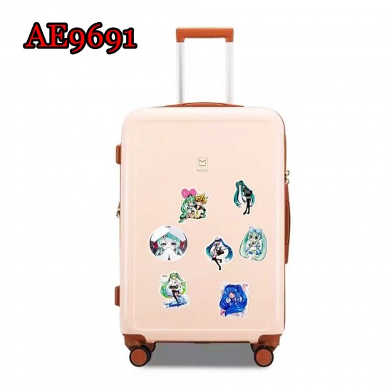 E-AE9691 50PCS/PACK HATSUNE MIKU ANIME PVC MIX STICKERS E-AE9691 50PCS/PACK HATSUNE MIKU ANIME PVC MIX STICKERS