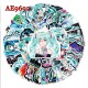 E-AE9692B 50PCS/PACK HATSUNE MIKU ANIME PVC MIX STICKERS E-AE9692B 50PCS/PACK HATSUNE MIKU ANIME PVC MIX STICKERS