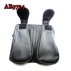 E-AE9724 NARUTO BLACK PU LEG BAG FOR NINJA WEAPON 