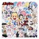 E-AE9801 50PCS/PACK LIFE IN A DIFFERENT WORLD FROM ZERO ANIME PVC MIX STICKERS E-AE9801 50PCS/PACK LIFE IN A DIFFERENT WORLD FROM ZERO ANIME PVC MIX STICKERS