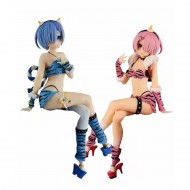 E-AE9811 17CM LIFE IN A DIFFERENT WORLD FROM ZERO ANIME ACTION FIGURE CAKE TOPPERS