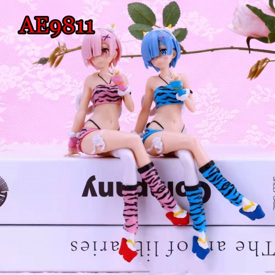E-AE9811 17CM LIFE IN A DIFFERENT WORLD FROM ZERO ANIME ACTION FIGURE CAKE TOPPERS E-AE9811 17CM LIFE IN A DIFFERENT WORLD FROM ZERO ANIME ACTION FIGURE CAKE TOPPERS