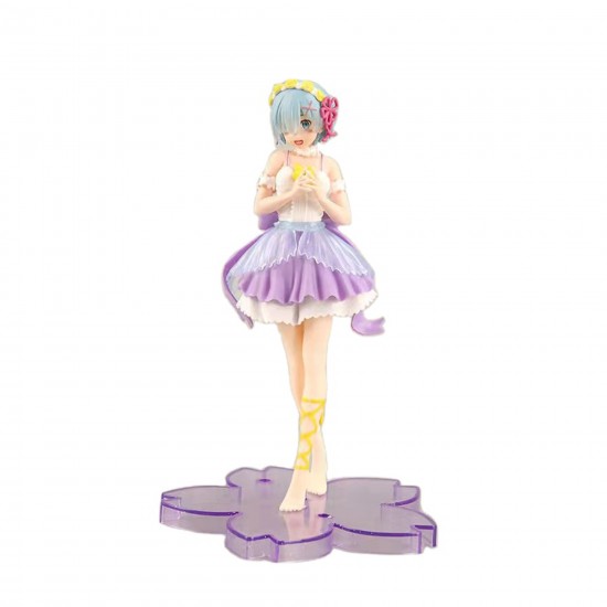 E-AE9820 18CM LIFE IN A DIFFERENT WORLD FROM ZERO ANGEL REM ANIME ACTION FIGURE CAKE TOPPERS