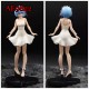 E-AE9822 23CM LIFE IN A DIFFERENT WORLD FROM ZERO REM IN WHITE DRESS ANIME ACTION FIGURE CAKE TOPPERS E-AE9822 23CM LIFE IN A DIFFERENT WORLD FROM ZERO REM IN WHITE DRESS ANIME ACTION FIGURE CAKE TOPPERS