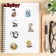 E-AE9897 200PCS/PACK JAPANESE ANIME CHARACTER PVC MIX STICKERS