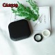 D-CA2319 SIMPLE SQUARE CONTACT LENS CASE WITH MIRROR